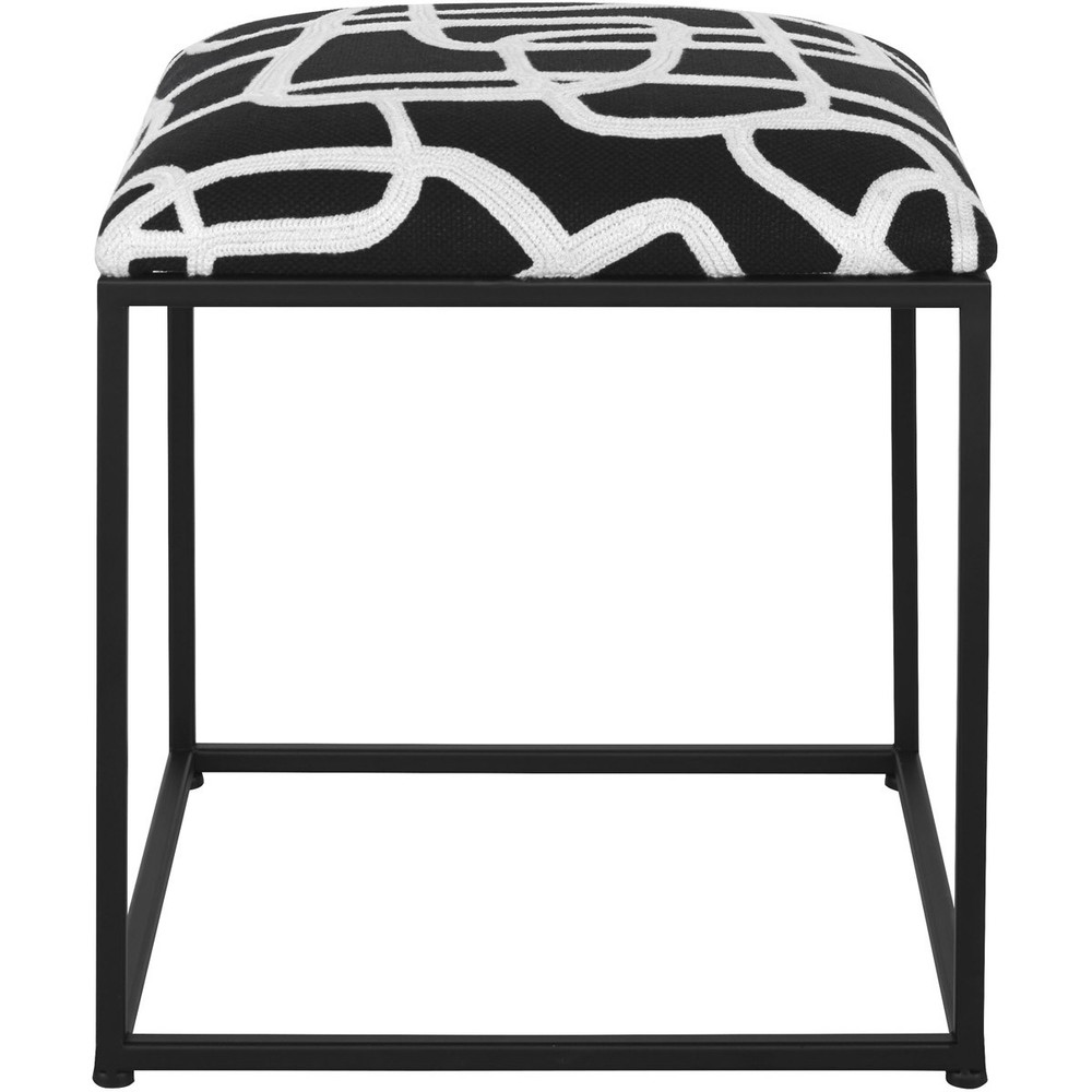 Uttermost 23690 Twists And Turns Ottoman or Stool