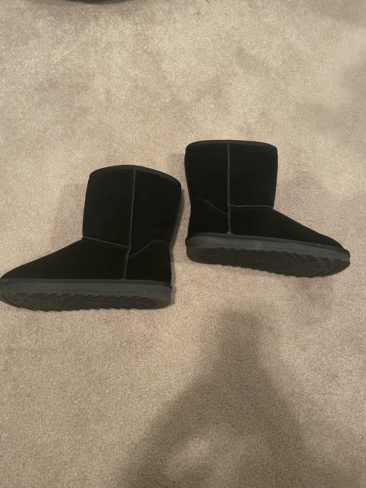 Black Winter Boots Size 9