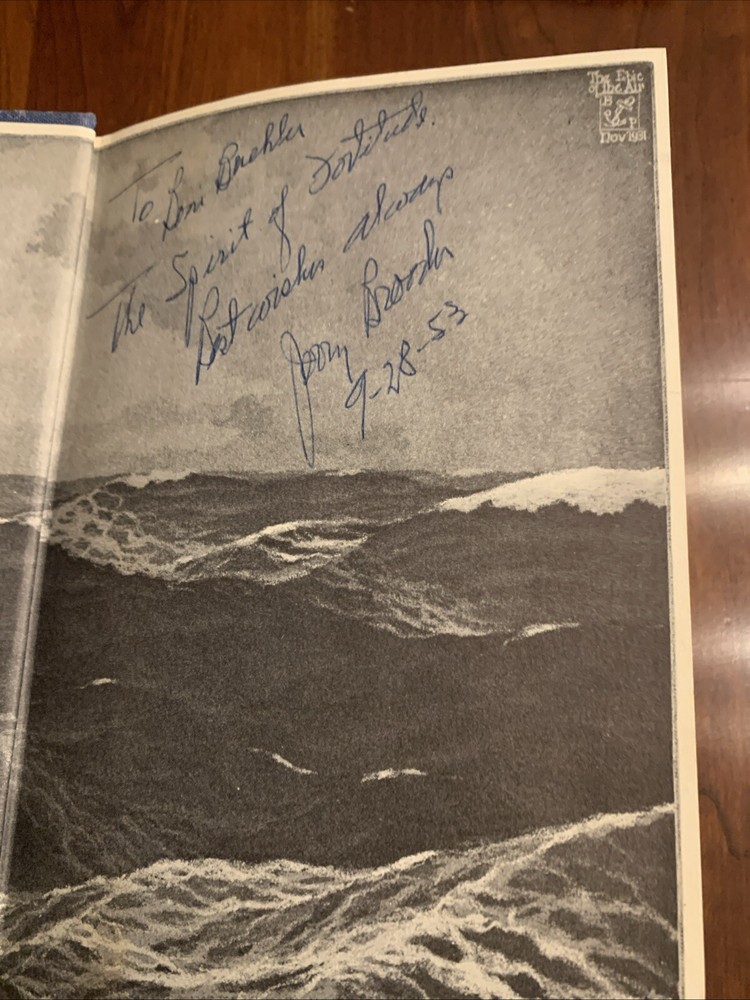 Aviation History -- Rickenbacker SIGNED, Lindbergh, Earhart, Lear SIGNED