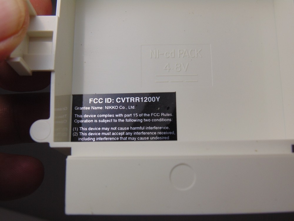 nikko mariner remote control sail boat Replacement Part Transmitter Cover