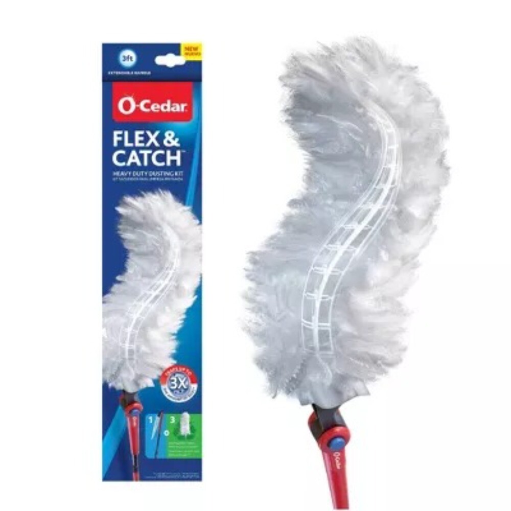 Flex & Catch Heavy Duty Duster Kit with Refills - 4ct