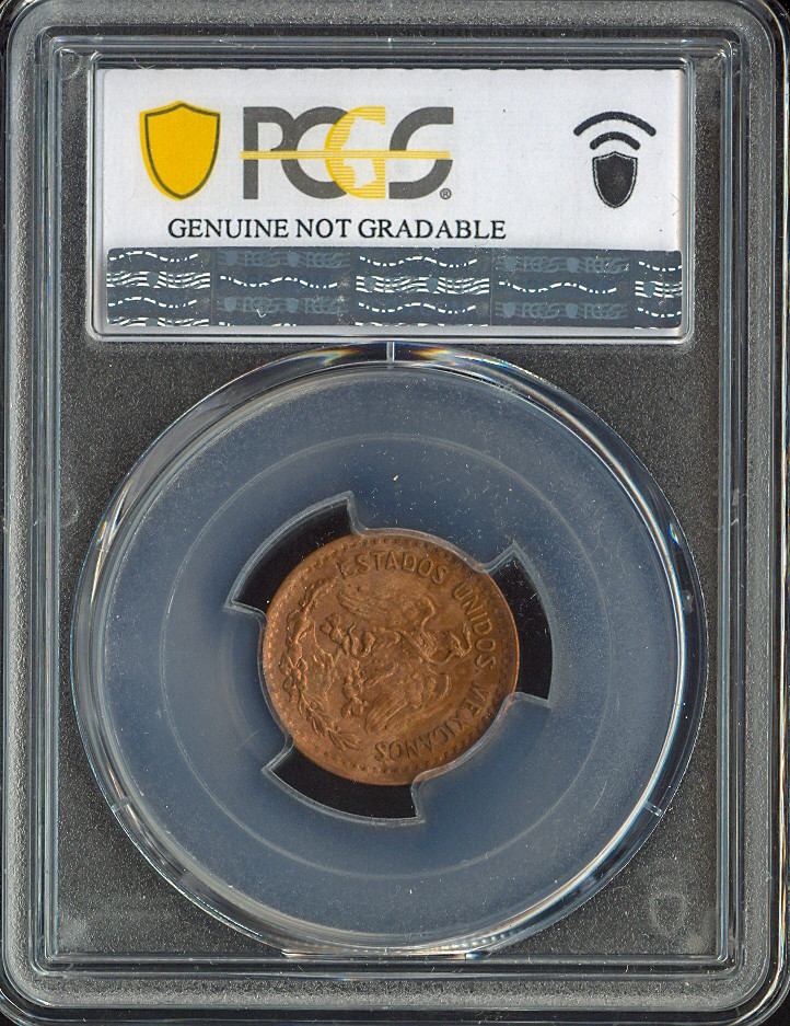 1923-Mo Mexico 1 Centavos PCGS UNC Details Quality