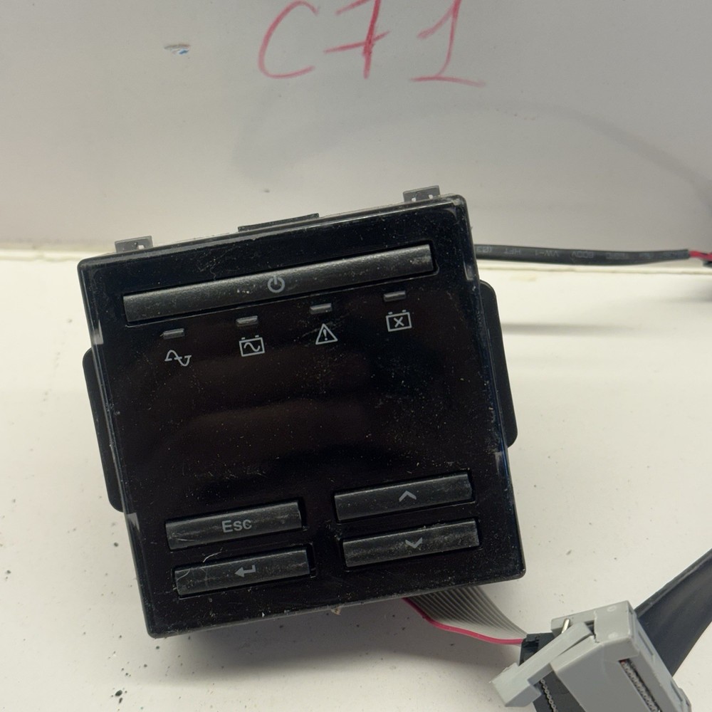 APC ON-1011F-700 Smart-UPS Intuitive Easy-To-Use LCD Interface Control Display