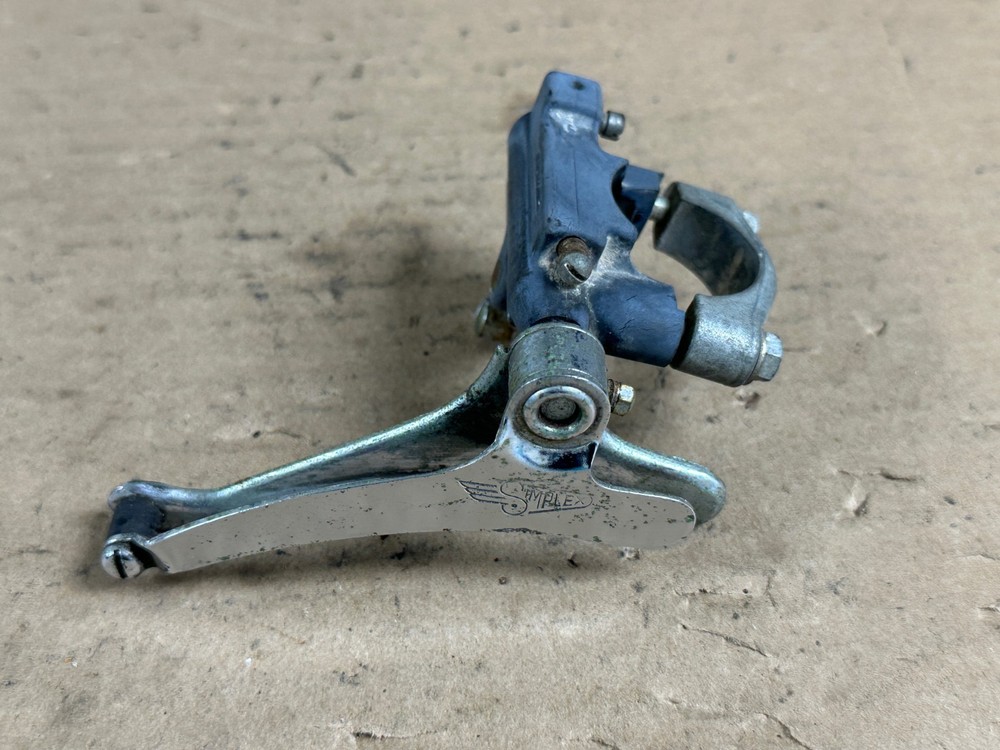 Vintage Simplex Prestige Front Derailleur for Road Double, Bottom Pull