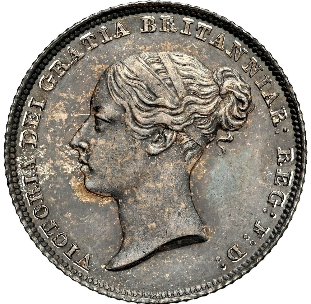 1855 Great Britain 6d NGC Unc Details