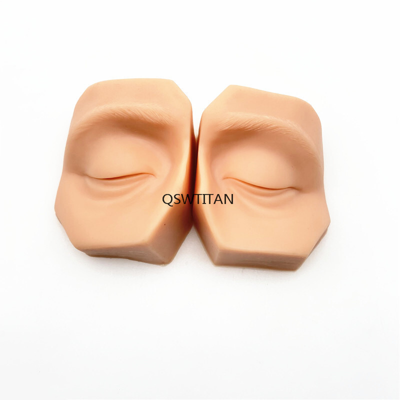 Double Eyelid Suture Training Practice Model Silicone Cosmetic Surgery Model