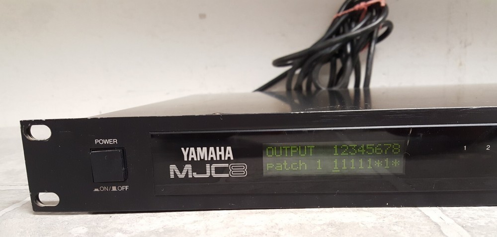 Yamaha MJC8 8x8 MIDI Junction Controller WORKS