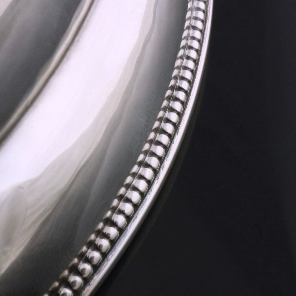 Georg Jensen. Hammered Sterling Silver Bowl #418.