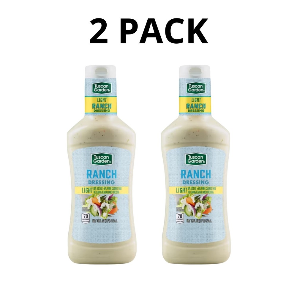 Tuscan Garden Light Ranch Dressing 16 fl oz - 2 Pack