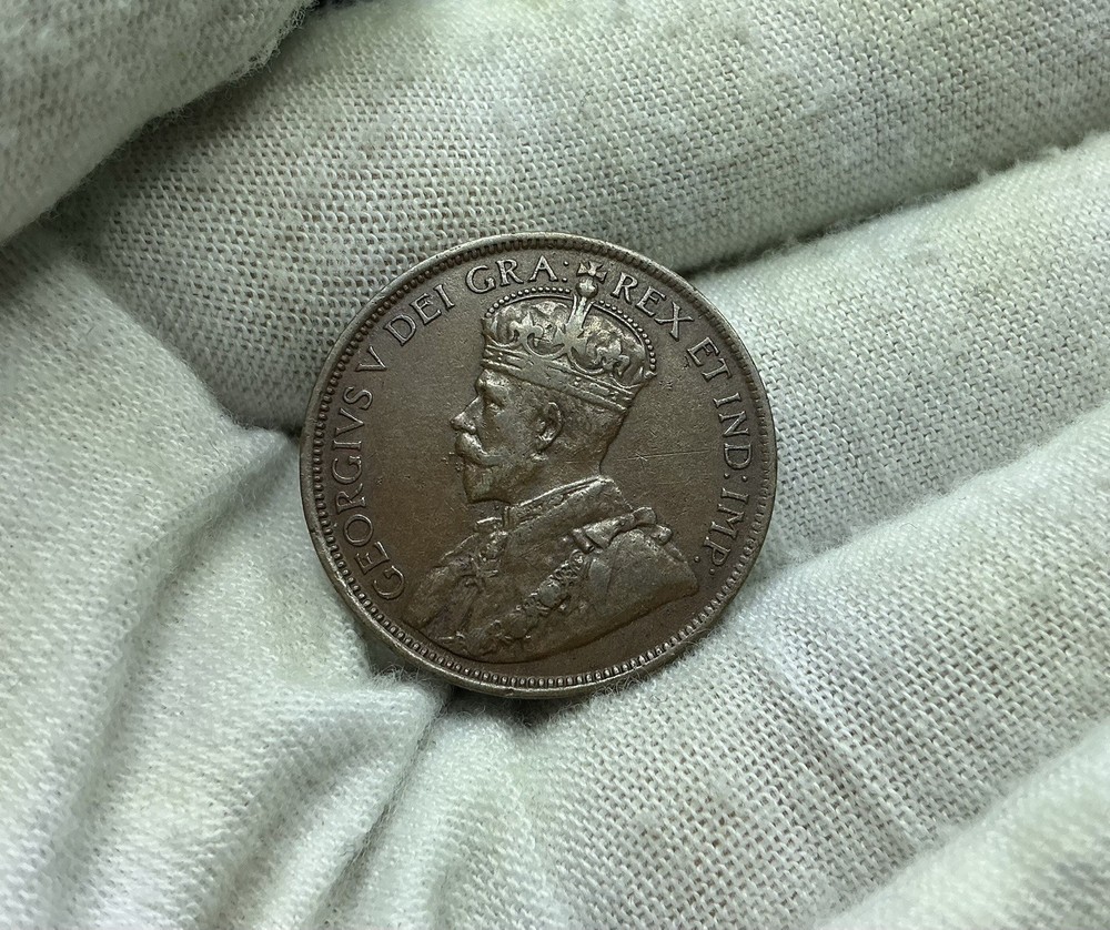 1918 Canada 🇨🇦 • Large One Cent • Better Grade L393