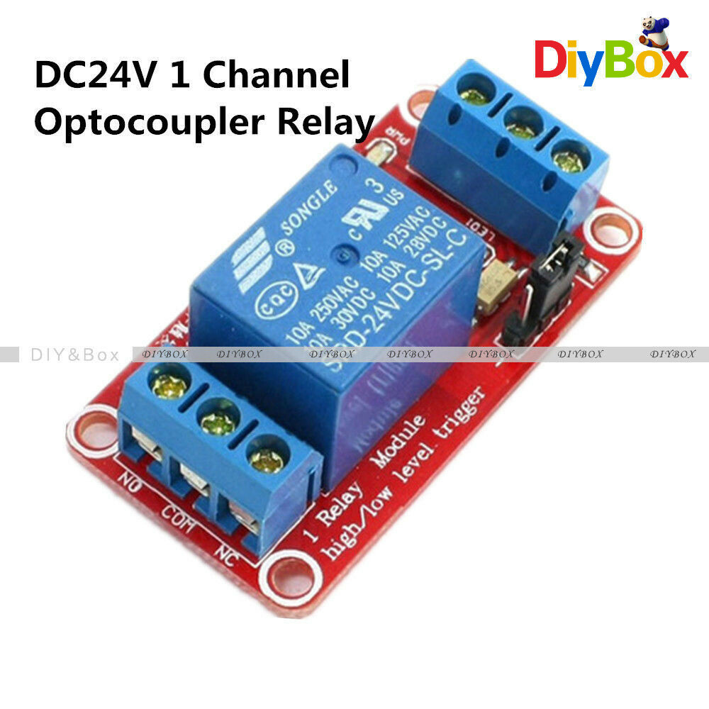 1 channel DC 5V/9V/12V/24V Optocoupler Relay Module Support High and Low Trigger