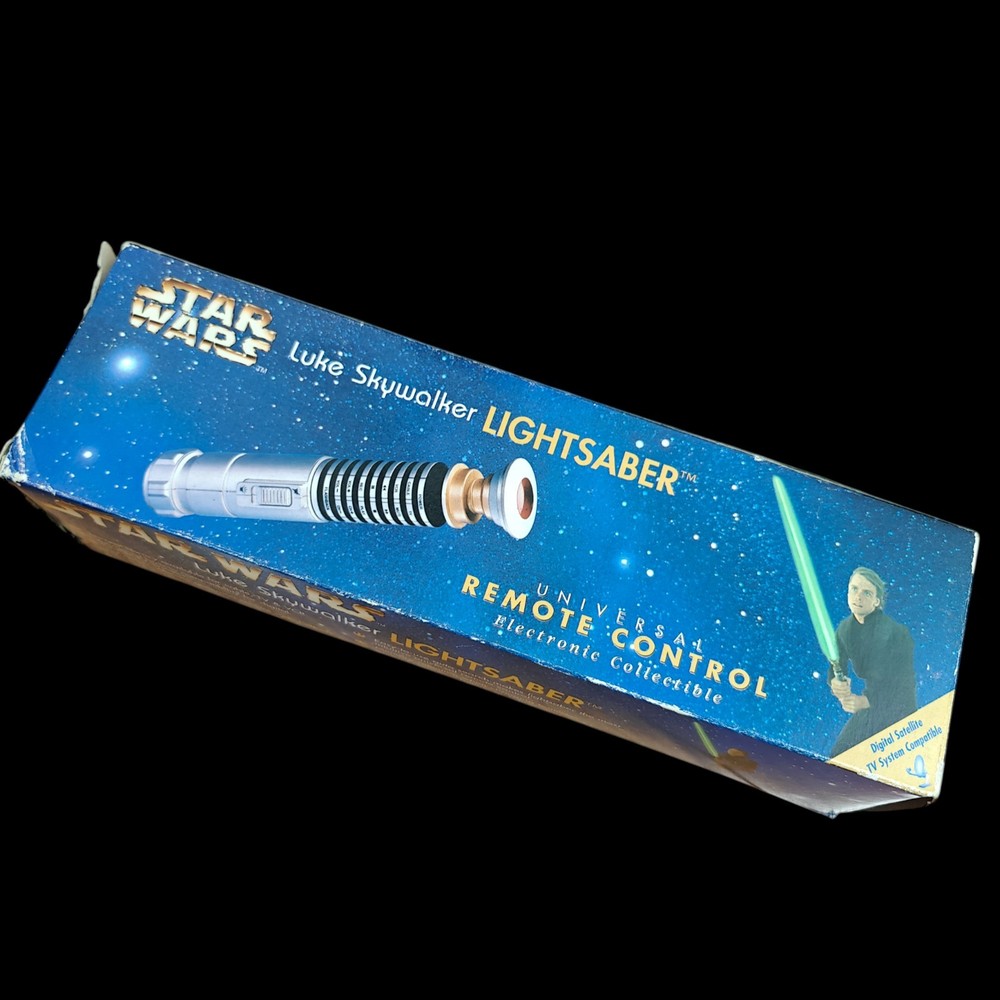 Star Wars 1997 Luke Skywalker Lightsaber Universal Remote Control Tested Working
