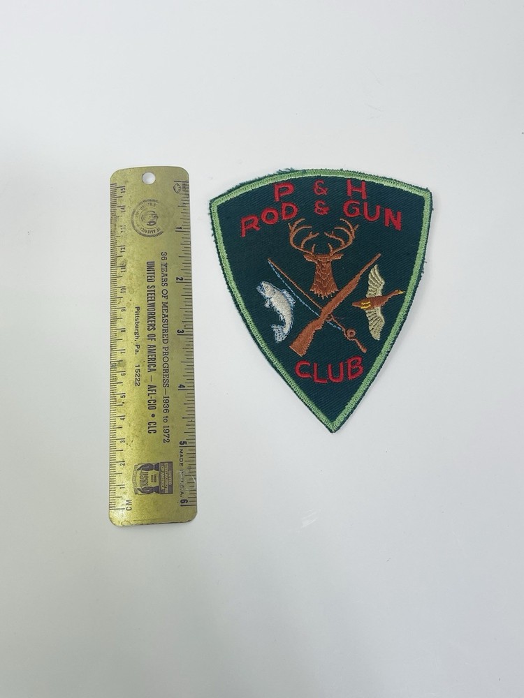 P & H Harnischfeger Rod & Gun Club Patch