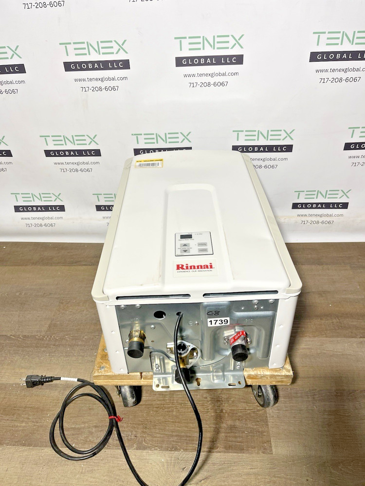 Rinnai V75iN Indoor Tankless Water Heater 180k BTU Natural Gas (C-8 #1739)