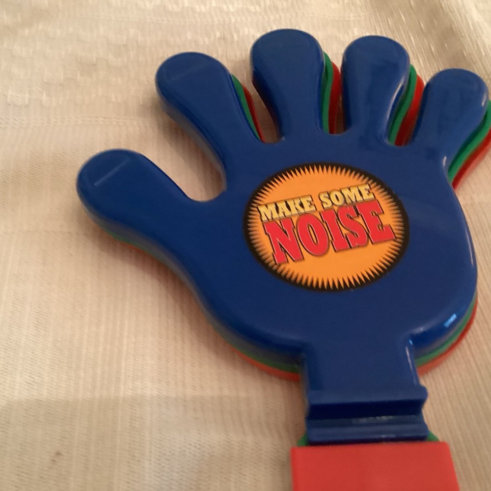 Make Some Noise Large Plastic Hand Clapper