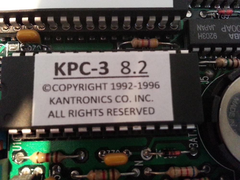 Kantronics KPC-3 (Non-plus) TNC Firmware Upgrade