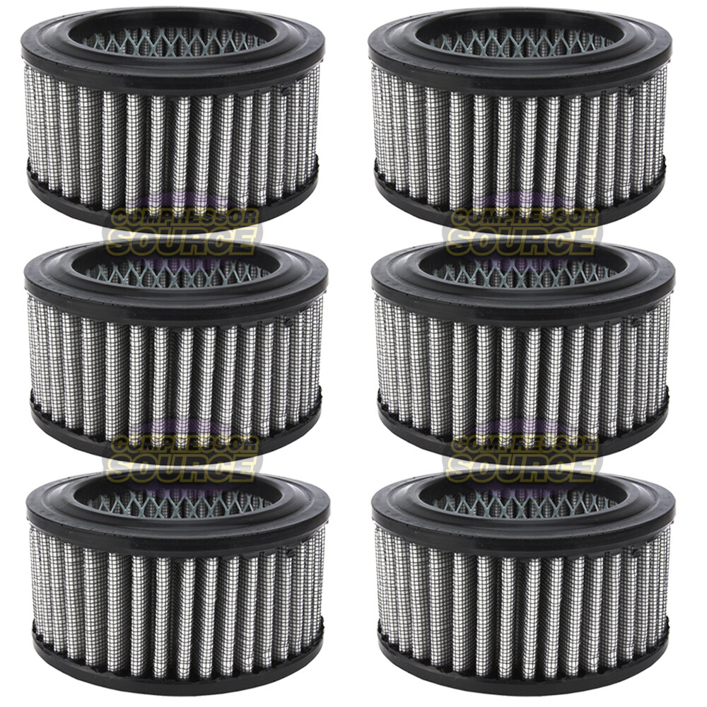 6 Pack Champion Gardner Denver Air Compressor Polyester Filter Element PO5050A