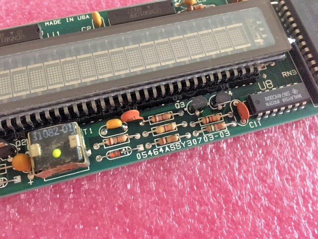 IEE 03601-82 Alphanumeric Fluorescent Display Board PCB 30703-03*NEW*