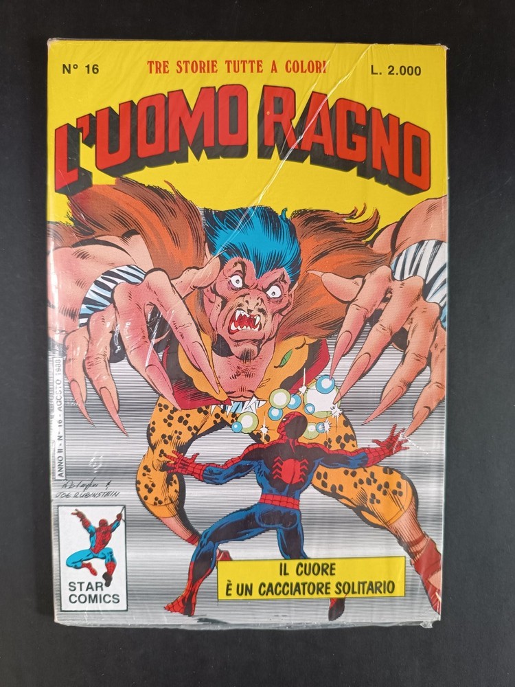 Spider-Man Comic Book and StarComics (01) Number 16 Blisted With Gadgets