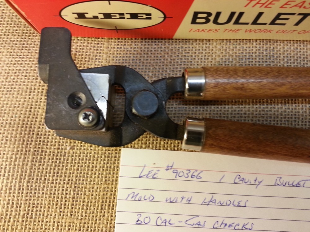 Lee #90366 Single Cavity Bullet Mold 30 Caliber