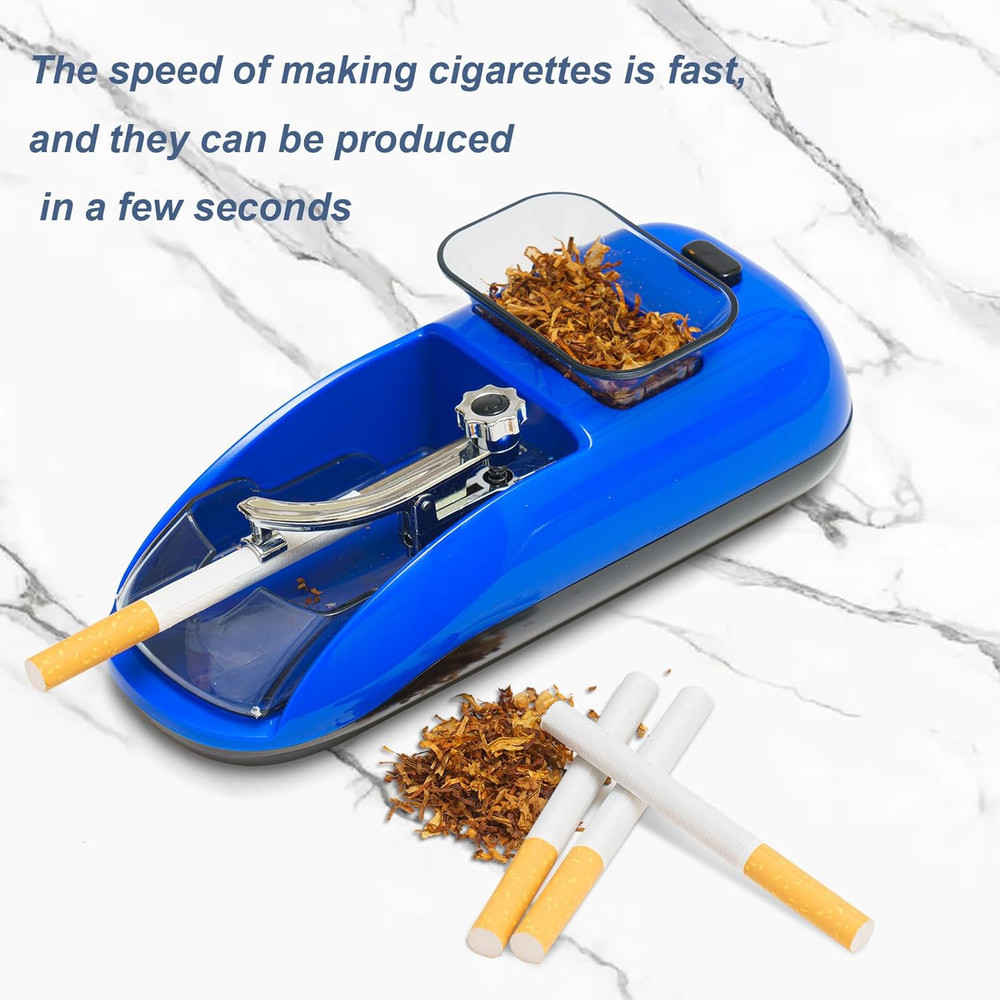 Cigarette Machine Automatic Electric Rolling Roller Tobacco Injector Maker US