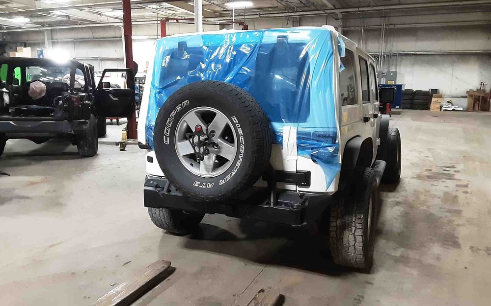 Used Windshield Frame fits: 2012 Jeep Wrangler Grade A