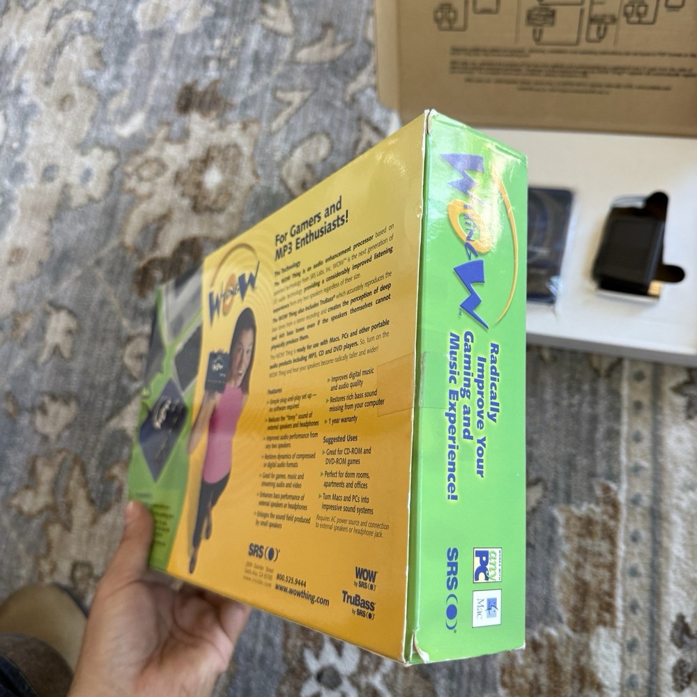 SRS Labs Wow Thing Trubass Audio Processor Never Used New Open Box Windows Mac