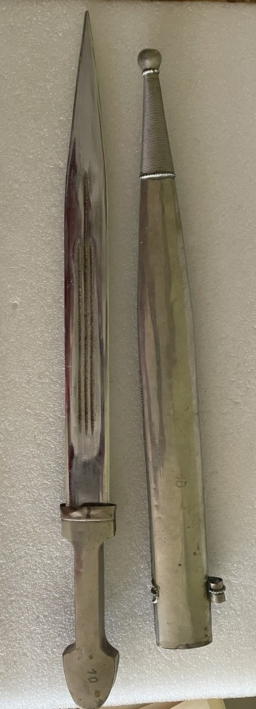 Old Sword Dagger with number