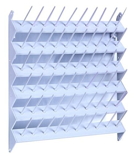 Deluxe 60 Spool Cone Thread Stand Rack Organizer Sewing Embroidery Machine