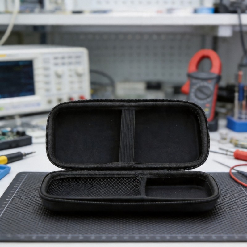 Sturdy Container Slim Profile & Secure Storage Carrying Pouch for Use