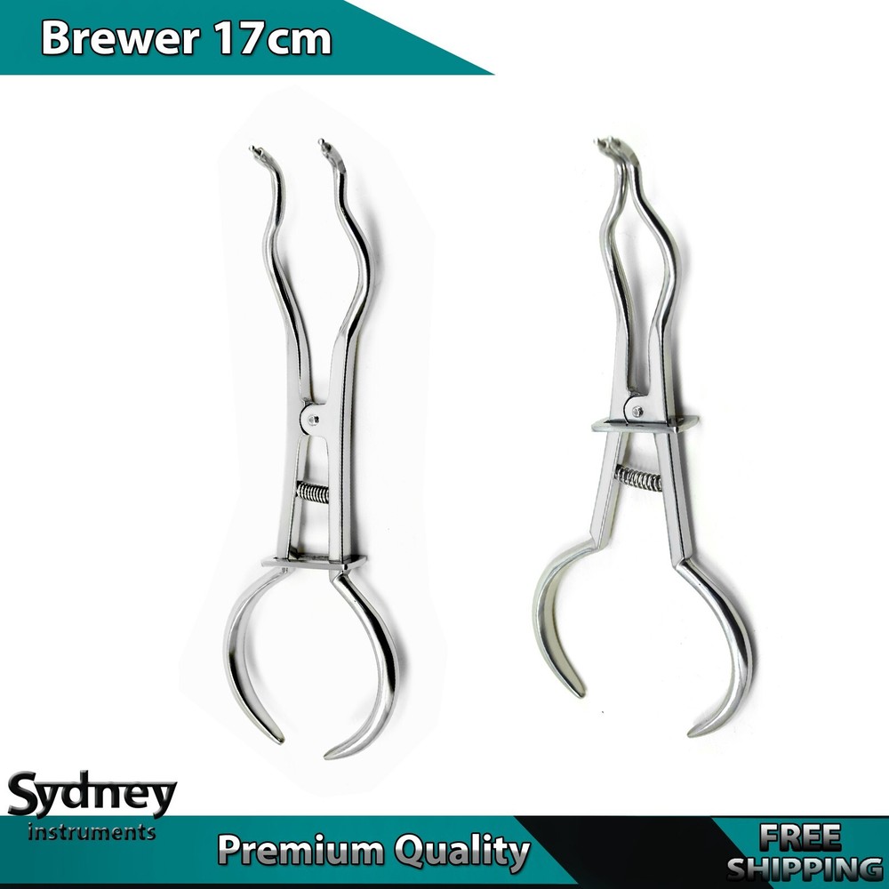 Endodontic Restorative Forceps Brewer Rubber Dam Instruments