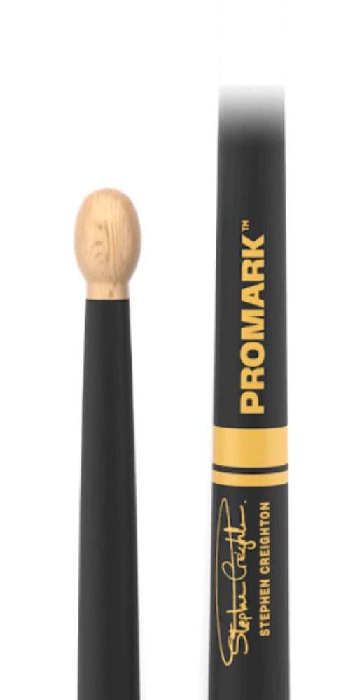 Promark PBSC-AG Stephen Creighton 2000 ActiveGrip Maple Drumsticks & Ships FREE