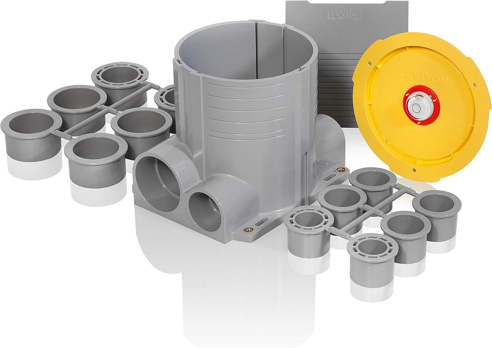 Gray Floor Box System for Various Flooring Types