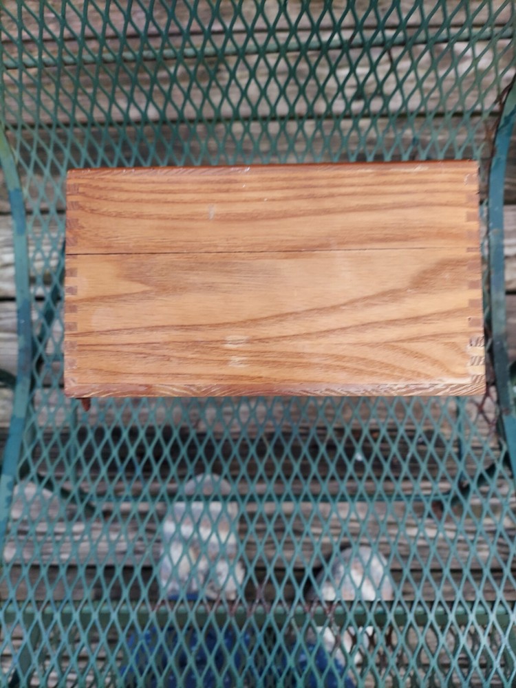 Rare Vintage Apple Macintosh Plus Walnut Storage Box