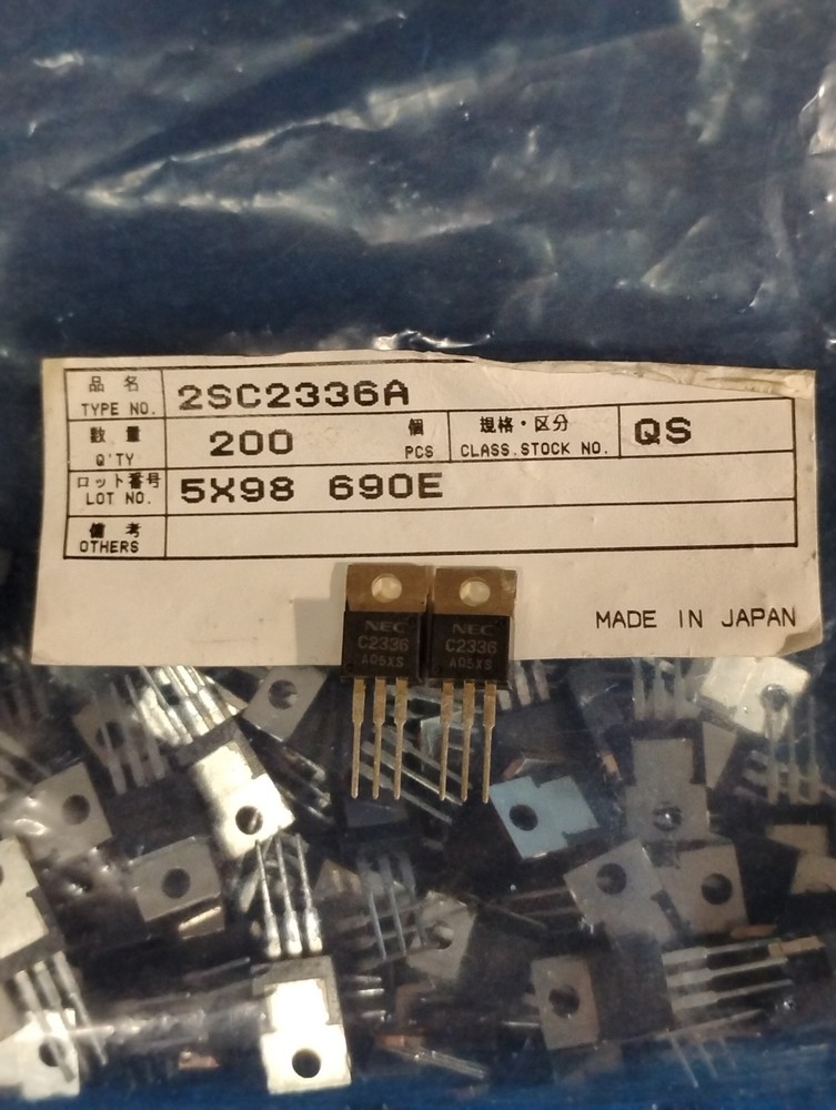2SC2336A NPN NEC Transistors Qty-2