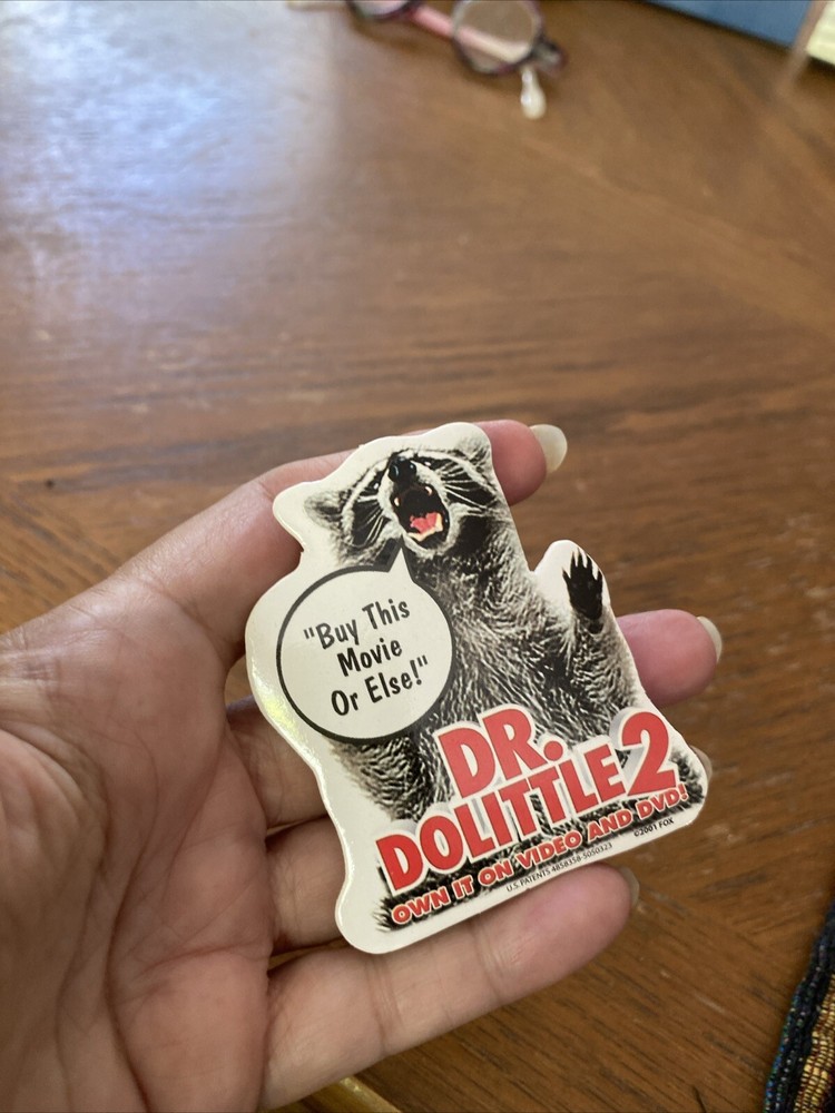 Dr Doolittle 2 Movie Pin Release Lapel Pin 3" Badge