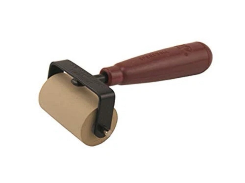 Deluxe Soft Rubber Brayer, 2-Inch