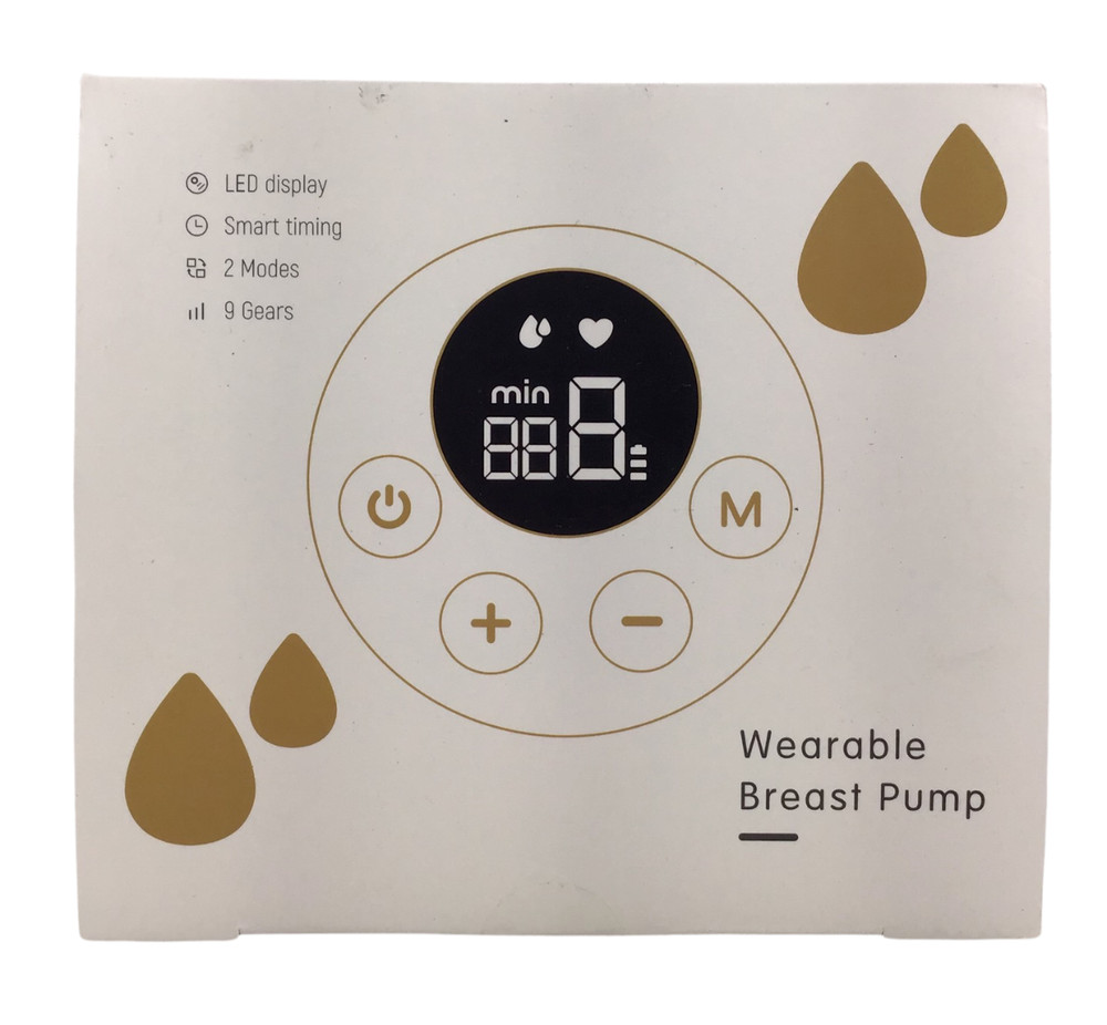 Kmaier Model S12 White Light & Efficient Wearable Electric Breast Pump 2 Pcs
