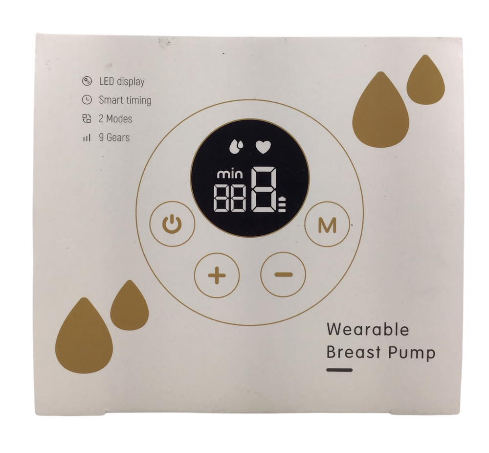 Kmaier Model S12 White Light & Efficient Wearable Electric Breast Pump 2 Pcs
