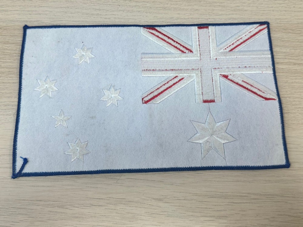 Australian Flag Embroidered Patch - 9 5/8” x 5 3/4”