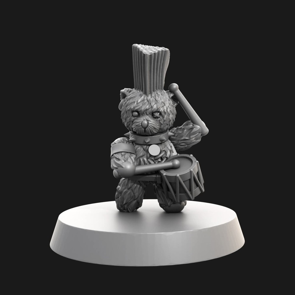 Mörderin Teddy bears trio