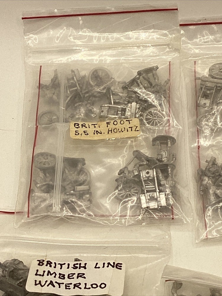 15mm Unpainted Napoleonic British A