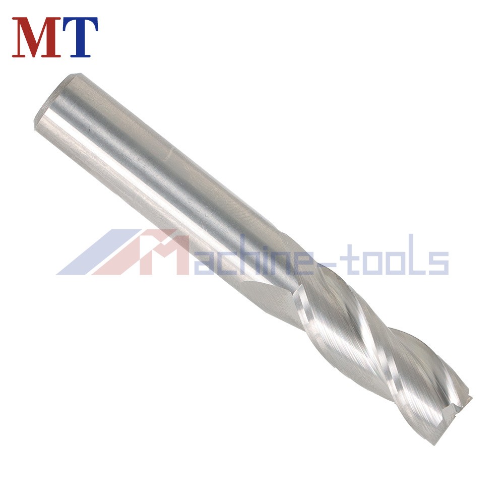 3 Pack 3/8" 3 Flute End Mill Regular 2-1/2" Overall Length Carbide