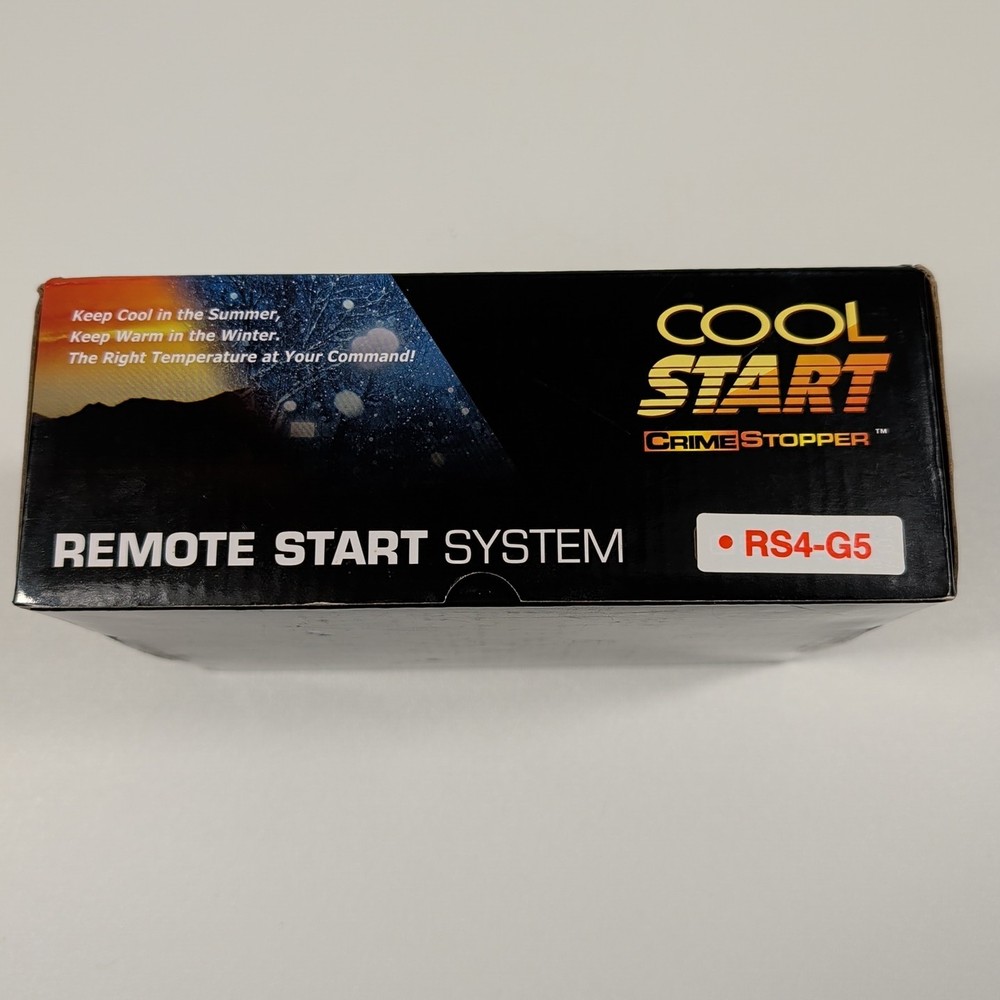 Remote Start Crimestopper Cool Start RS1-G5 System NEW Open box Auto Car