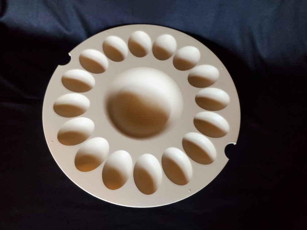 Longaberger 40233 Serve Around 16-Egg Tray Insert Deviled Egg Basket Insert