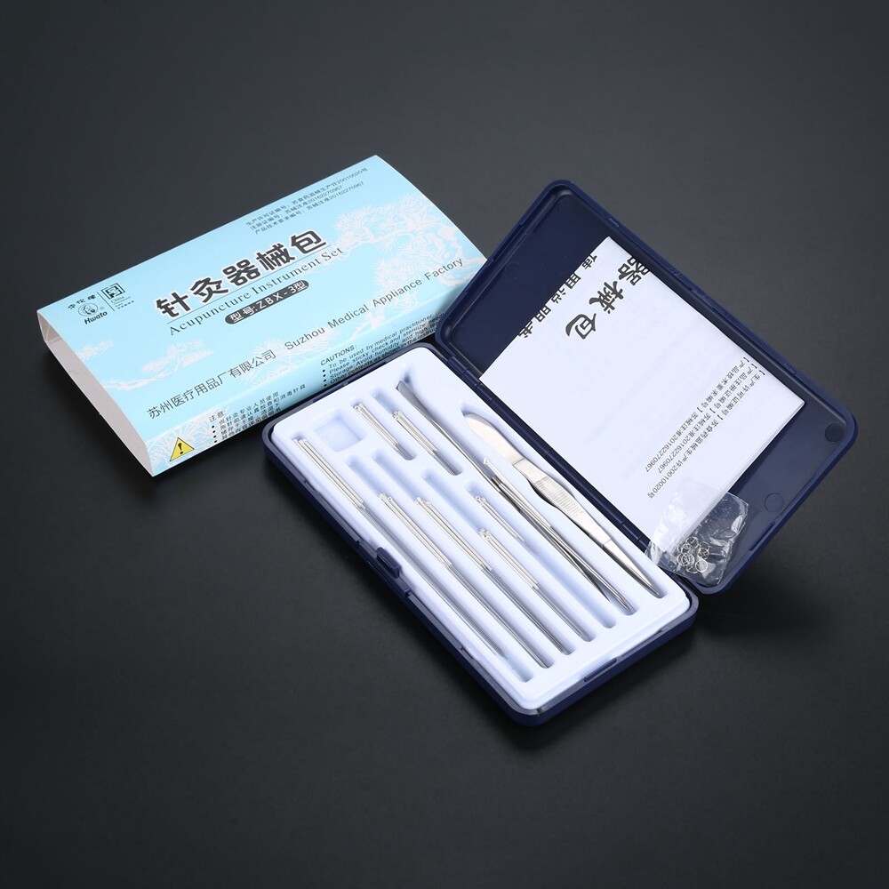 Acupuncture Instrument Set Reusable Needles Package Massage Physical Therapy