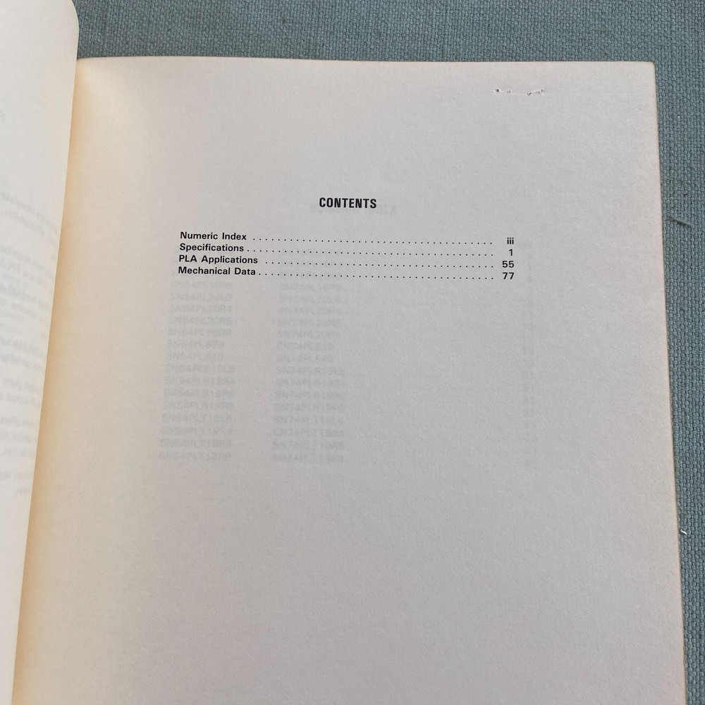 Book Lot Texas Instruments TTL Data V 2 Linear Circuits Field Logic Programmable