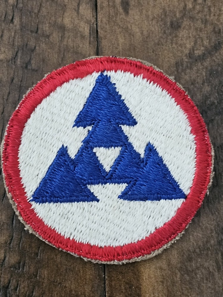 WWII US Army 3rd Log Logistics Command Cut Edge Patch L@@K!!!