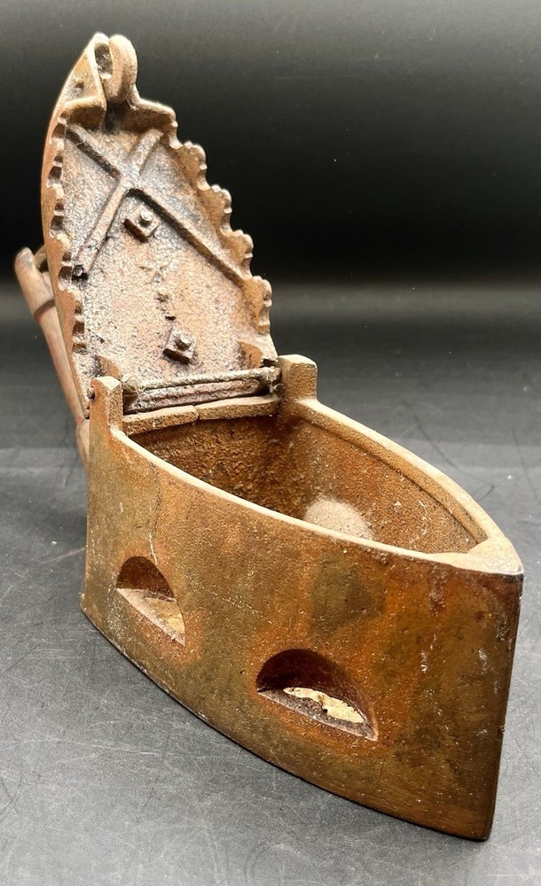 Antique Coal 19th Century Iron