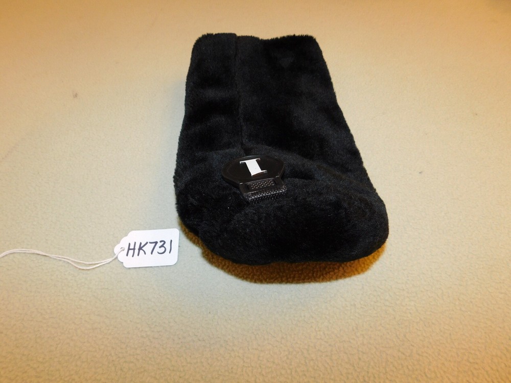 Black Plush Driver Headcover HK731